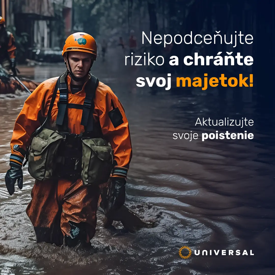 Nepodceňujte riziko a chráňte svoj majetok